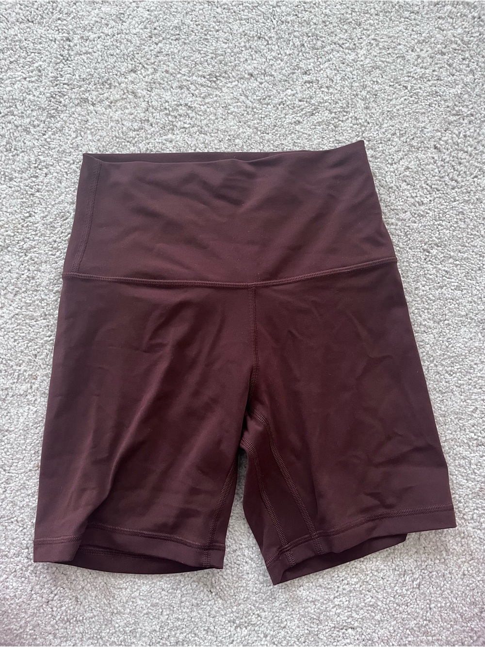 Lululemon align short, dark brown, size 4